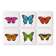 Charger l'image dans la galerie, Mini Peinture par numéros 15x15cm (6 pièces) - Papillon Coloré