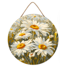 Charger l'image dans la galerie, Peinture par Numéro sur Disque en bois - Marguerites