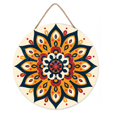 Charger l'image dans la galerie, Peinture par Numéro sur Disque en bois - Mandala ensoleillé
