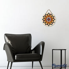 Charger l'image dans la galerie, Peinture par Numéro sur Disque en bois - Mandala ensoleillé