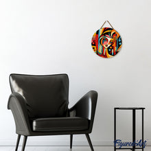 Charger l'image dans la galerie, Peinture par Numéro sur Disque en bois - Femme abstraite style Picasso
