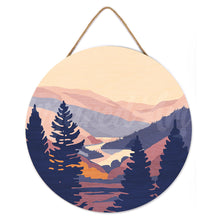 Charger l'image dans la galerie, Peinture par Numéro sur Disque en bois - Vallée d'Automne