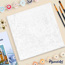 Charger l'image dans la galerie, Mini Peinture par Numéros 20x20cm avec cadre Big Ben Londres