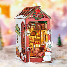 Charger l'image dans la galerie, Book Nook - Scène intérieure de Noël