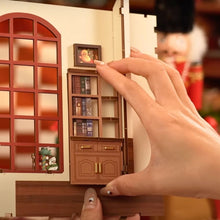 Charger l'image dans la galerie, Book Nook - Scène intérieure de Noël