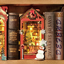 Charger l'image dans la galerie, Book Nook - Scène intérieure de Noël