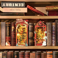 Charger l'image dans la galerie, Book Nook - Scène intérieure de Noël