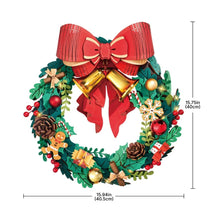 Charger l'image dans la galerie, Puzzle 3D - Couronne de Noël