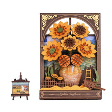 Charger l'image dans la galerie, Puzzle 3D Tournesol Doré