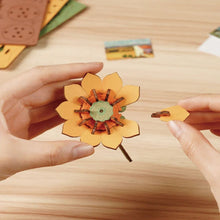 Charger l'image dans la galerie, Puzzle 3D Tournesol Doré