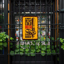 Charger l'image dans la galerie, Peinture par Numéros Affiche Métallique - Bière Froide Jaune