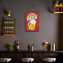 Charger l'image dans la galerie, Peinture par Numéros Affiche Métallique - Chope de Bière Froide