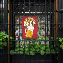 Charger l'image dans la galerie, Peinture par Numéros Affiche Métallique - Chope de Bière Froide