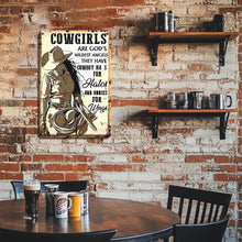 Charger l'image dans la galerie, Peinture par Numéros Affiche Métallique - Cowgirls