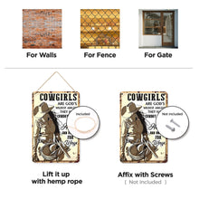 Charger l'image dans la galerie, Peinture par Numéros Affiche Métallique - Cowgirls