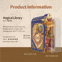 Charger l'image dans la galerie, Book Nook - Bibliothèque Magique