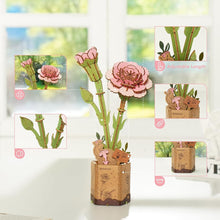 Charger l'image dans la galerie, Puzzle 3D Œillet rose