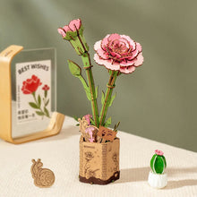 Charger l'image dans la galerie, Puzzle 3D Œillet rose