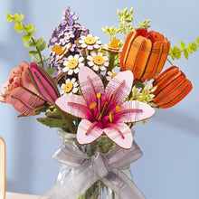Charger l'image dans la galerie, Puzzle 3D Fleur de Lys Rose