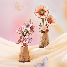 Charger l'image dans la galerie, Puzzle 3D - Gerbera orange clair