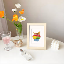 Charger l'image dans la galerie, Mini Diamond Painting 15x20cm (2 pièces) - Cocktail et Cupcake