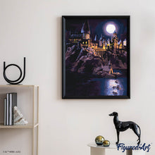Charger l'image dans la galerie, Harry Potter - Château de Poudlard la Nuit