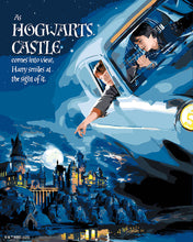 Charger l'image dans la galerie, Peinture par numéros Figured'Art Harry Potter - Vol de l'Anglia vers Poudlard