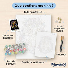 Charger l'image dans la galerie, Harry Potter - Blason Floral de Poudlard