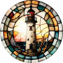 Charger l'image dans la galerie, Puzzle 2D en Bois - Phare au lever du soleil
