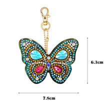 Charger l'image dans la galerie, Ensemble de Pendentifs Papillon Diamond Painting de 6 pièces