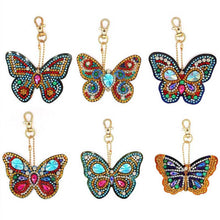 Charger l'image dans la galerie, Ensemble de Pendentifs Papillon Diamond Painting de 6 pièces