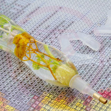 Charger l'image dans la galerie, Stylo Premium Ergonomique Diamond Painting Plantes Vertes Orange