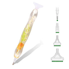 Charger l'image dans la galerie, Stylo Premium Ergonomique Diamond Painting Plantes Vertes Orange