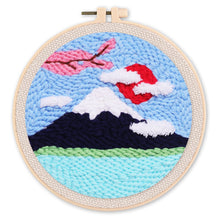 Charger l'image dans la galerie, Punch Needle Le Mont Fuji et Cerisier