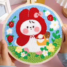 Charger l'image dans la galerie, Punch Needle Le petit Chaperon rouge