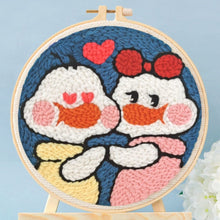 Charger l'image dans la galerie, Punch Needle Canards amoureux