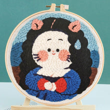 Charger l'image dans la galerie, Punch Needle Lapin Joconde