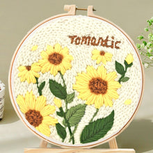 Charger l'image dans la galerie, Punch Needle Fleurs jaunes