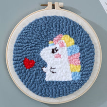 Charger l'image dans la galerie, Punch Needle Petit Dragon mignon et coeur