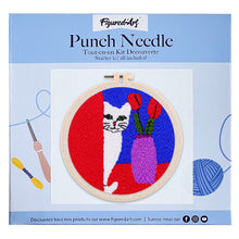 Charger l'image dans la galerie, Punch Needle Chat curieux
