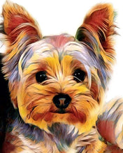 Charger l'image dans la galerie, Broderie Point de Croix - Yorkshire Terrier