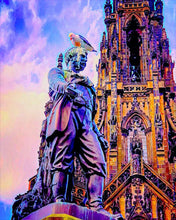 Charger l'image dans la galerie, Peinture par numéros Statue Edinburgh | Figured'Art intermédiaire nouveautés ville paysages