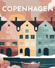 Charger l'image dans la galerie, Affiche Vintage Copenhague