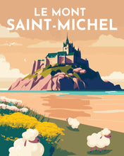 Charger l'image dans la galerie, Affiche Vintage Mont Saint-Michel