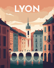 Charger l'image dans la galerie, Affiche Vintage Lyon