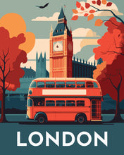 Charger l'image dans la galerie, Affiche Vintage Londres