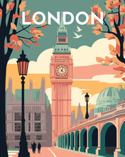 Charger l'image dans la galerie, Affiche Vintage Londres 2