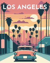 Charger l'image dans la galerie, Affiche Vintage Los Angeles