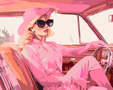 Charger l'image dans la galerie, Peinture par numéros Figured'Art Virée de la Diva en rose