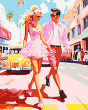 Charger l'image dans la galerie, Peinture par numéros Figured'Art Romance Rose dans la Rue